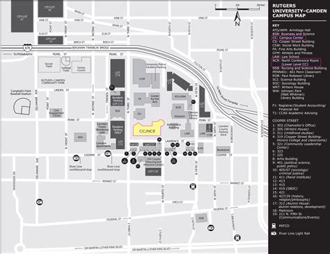 rutgers camden|rutgers camden map.